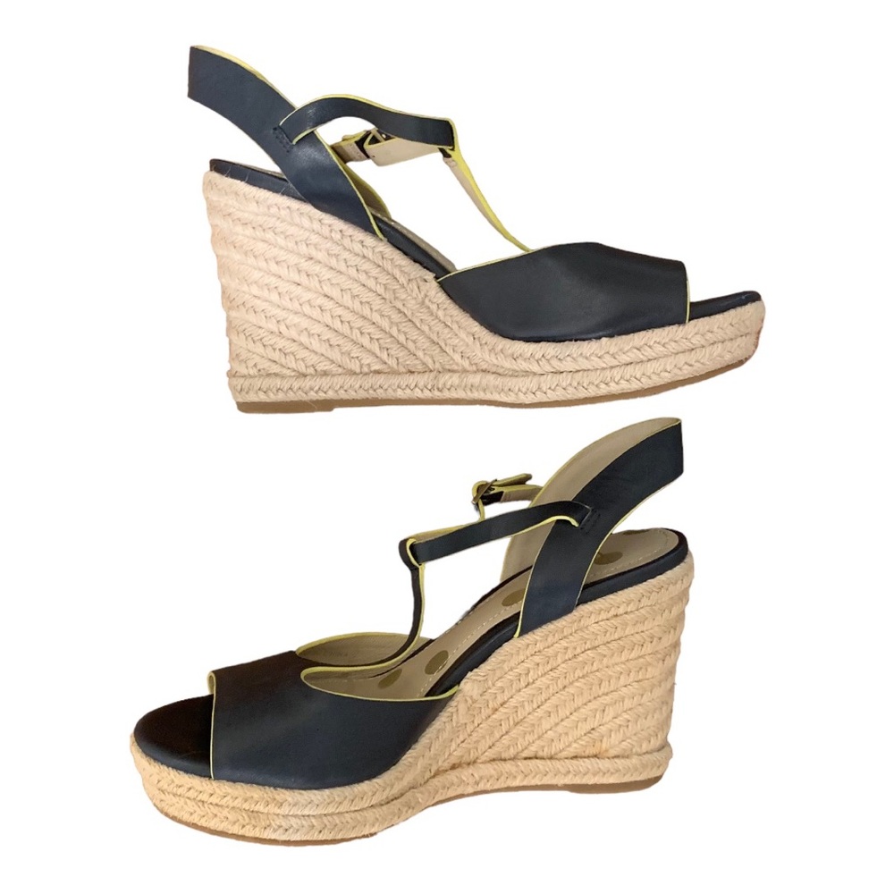 Boden size 6.5 Espadrille Wedge Heel Strappy Sandals. Like new.